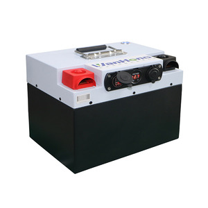 Batería de Ciclo Profundo Lifepo4, Batería de Fosfato de Hierro y Litio de 12v 400ah con BMS para Sistema Solar y Batería de 12V 300AH - Product Image 1