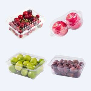 ถาดพลาสติก PET ใสแบบใช้แล้วทิ้งสำหรับบรรจุภัณฑ์อาหารกล่องผักผลไม้ใสสำหรับบะหมี่แซนวิชเค้ก - Product Image 3