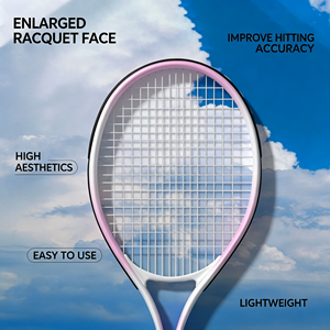 Advanced Titanium Alloy Tennis Racquet With Aerodynamic Frame And Stable <b>Control</b> System For Club Level Members Tournament Match - Product Image 2