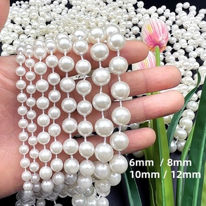 Bán Buôn Wedding Ngọc Trai Vòng Hoa Giả Ngọc Trai Backdrop Chuỗi Rèm Cho Cảnh Trang Trí - Product Image 6