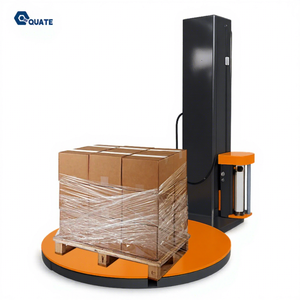 Enrouleur de film étirable à bras rotatif <span class=keywords><strong>Cyklop</strong></span> Enrouleur de palettes Machine d'emballage intelligente Wasp Machine d'emballage de film étirable entièrement automatique - Product Image 1