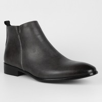 Bottes Chelsea en cuir de marque pour hommes, bottes habillées de créateur italiennes, bottines décontractées et élégantes pour hommes, chaussures habillées pour hommes, grande taille 50