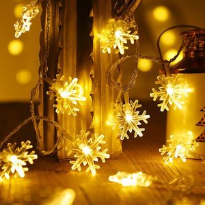 1.5M 10 led Cheap Snowflake Star LED Light fairy Christmas Lights New Year Decorations More affordable combination price