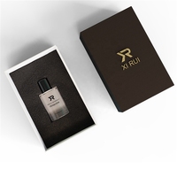 Flacon de parfum transparent vide 100ml 50ml 30ml avec pulvérisateur et boîte d'emballage de luxe