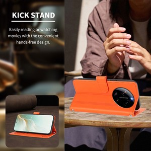 Funda para Teléfono con Tapa Abatible para <span class=keywords><strong>Xiaomi</strong></span> 17 Ultra, Magnética, Antigolpes, con <span class=keywords><strong>9</strong></span> Ranuras para Tarjetas, Soporte, para <span class=keywords><strong>Redmi</strong></span> K90 MAX 5G/15A 5G - Product Image 4