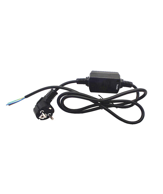 220V 3*0.75 16A 10ma  2 Plug PRCD Earth Leakage Socket Child Extension Socket with Surge protection