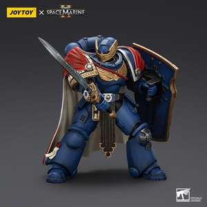 JOYTOY sumber gelap untuk Space Marine <span class=keywords><strong>2</strong></span> Ultramarines Calgar & Honor Guard 1:18 miniatur Frozen usia 15 + - Product Image 4
