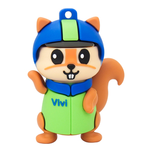 Memorias USB de 2g 4g 8g 16g 128g 2.0 3.0, Pendrives con Diseño 2D 3D de Ardillas, Perros, Gatos y Mascotas - Product Image 1