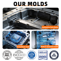 BOLLY Brand ISO9001 Certified China Manufacturer High Precision Customizable Colors Center Console Panel Injection Mold Car