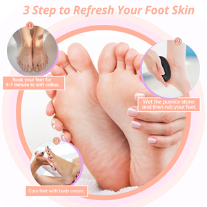 Pierre ponce volcanique professionnelle pour les soins des pieds – Idéale pour hôtels, spas et usage domestique - Product Image 6