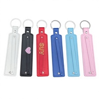 Porte-clés personnalisé sur mesure pour breloques à lettres coulissantes de 8 mm, en cuir PU, cadeau pour femmes, hommes, enfants, accessoires de fabrication de bijoux