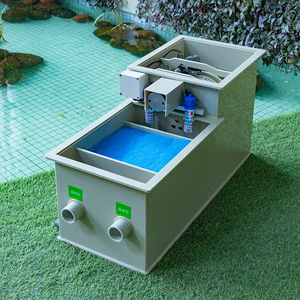 QihangRAS Equipo de Filtración para Estanques de Peces, Filtro de Tambor Rotatorio Combinado para Acuarios con Sistema de Filtración UV para Estanques Koi - Product Image 3