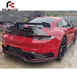 High Quality Carbon Fiber Rear Bumper <strong>Diffuser</strong> Spoiler Body Kits for Porsche 911 992 2019+ <strong>Car</strong> Bumper <strong>Protector</strong> - Product Image 5