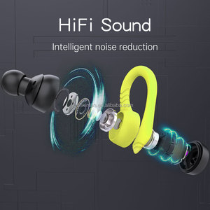 Ducha Impermeable Nadar Control táctil Hifi <span class=keywords><strong>Bass</strong></span> Audifonos inalámbricos Fone De Ouvido Ecouteur <span class=keywords><strong>Bluetooth</strong></span> Auriculares deportivos Auriculares TWS - Product Image 5