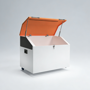 Caja de seguridad para baterías domésticas de tamaño pequeño para baterías LiFePO4 de 10 kWh, paquete de almacenamiento de energía de respaldo para el hogar. - Product Image 1