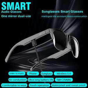 F01 Dispositivo Inteligente Personalizable con LOGO, Traducción Innovadora, Diálogo, Reconocimiento de Imágenes por IA, Gafas Inteligentes con IA, OEM/ODM - Product Image 3