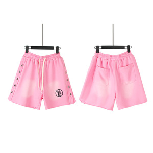 Shorts décontractés de haute qualité 320g de la marque américaine Hellstar, effet délavé et vieilli, pour hommes et femmes, Ius - Product Image 6