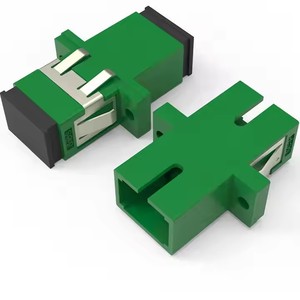 Ba chiều buộc chặt Shrapnel <span class=keywords><strong>SC</strong></span> Bộ chuyển đổi sợi lõi kép với nắp bụi vỏ sò có sẵn trong màu sắc tùy chỉnh - Product Image 4