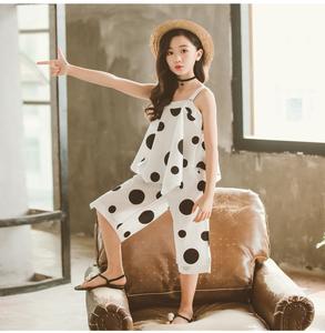 Nueva Idea de Producto: Conjunto de Ropa de Verano para Niñas, Kurti con Diseño de Puntos Blancos, Elegante y Bonito - Product Image 2