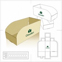 Cajas de Papel para Lentes de Contacto de Primera Calidad, Acabado Brillante, Caja de Empaque Personalizada para Lentes de Contacto de Color con Ventana de Exhibición