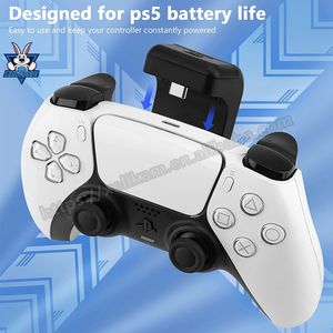 Kit de charge d'usine CoolRabbie <span class=keywords><strong>2023</strong></span>, batterie rechargeable 1800 mAh, batterie de secours pour manette PS5 - Product Image 5