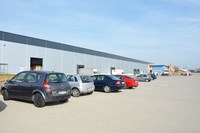 Estación de Transferencia para Carga y Descarga Logística, Mantenimiento y Reparación de Automóviles, Edificio de Estructura de Acero Resistente y de Alta Calidad