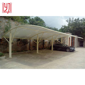 Abri de stationnement pour voitures en métal, auvent, tente, abri de stationnement pour voitures en acier à structure économique - Product Image 4