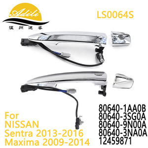 มือจับประตู Adili รุ่น LS0064S สำหรับรถยนต์นิสสัน เซนทรา แม็กซิมา ปี 2009-2016 ชิ้นส่วนอะไหล่ชุบโครเมียม - Product Image 1