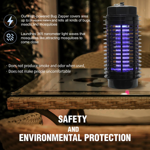 Dispositif <span class=keywords><strong>anti</strong></span>-insectes d'intérieur, piège à mouches <span class=keywords><strong>UV</strong></span> LED, <span class=keywords><strong>lampe</strong></span> <span class=keywords><strong>anti</strong></span>-<span class=keywords><strong>moustiques</strong></span> - Product Image 4