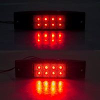 YongJin 2411450 lentille noire feu de Position LED retangulaire feu arrière pour Polaris Ranger 400 570 800 système d'éclairage automatique