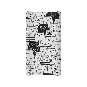 Cadeau pour les amoureux des chats Feuilles de table à langer unisexes pour le changement de couches 32 "x 16". - Product Image 1