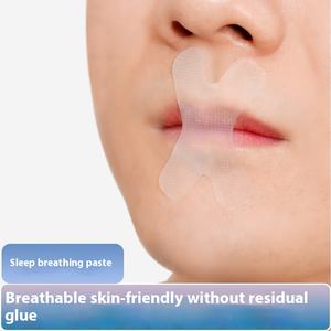 Venta al por mayor cuidado <span class=keywords><strong>de</strong></span> la salud nocturno respiración bucal parche labial convexo evita la apertura <span class=keywords><strong>de</strong></span> la boca cierre para niños adultos cinta - Product Image 2