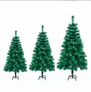 Pabrik grosir harga murah 150cm 180cm 210cm 240cm dan ukuran lain hewan peliharaan jarum pinus dekoratif pohon Natal