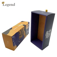 Lot de tiroir en papier de haute qualité, poches d'emballage à poches, taille et impression personnalisés, vente en gros, pièces