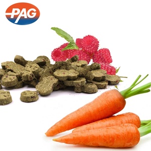 Supplément de soins de santé pour animaux de compagnie Friandise à la canneberge et à la carotte pour des lapins sains Biscuit d'herbe de lapin nutritif - Product Image 2