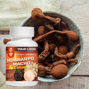 OEM & ODM 1500 мг на порцию черного корня Маки Huanarpo Macho капсулы для взрослых мужчин здоровая добавка с антиоксидантной эффективностью - Product Image 5