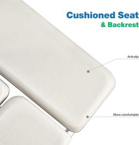 Vente en gros de fournitures de soins de santé <span class=keywords><strong>chaise</strong></span> de bain de sécurité réglable en aluminium salle de bain douche fauteuils d'assistance <span class=keywords><strong>pour</strong></span> les personnes âgées - Product Image 4