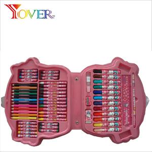 65 pièces En Forme de tête De <span class=keywords><strong>Chat</strong></span> DE PVC boîte Ensemble D'art pour enfants - Product Image 2