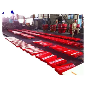 high chrome Material and Casting Processing Type hazemag 795 crusher parts apk 50 blow bar brecher ersatzteile