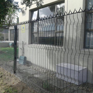 Clôture <span class=keywords><strong>de</strong></span> sécurité anti-escalade pour parc logistique, barrière périmétrique en treillis soudé robuste - Product Image 3