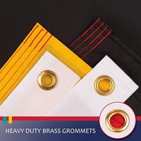 Drapeau Allemagne Aigle 3x5 Ft Banner Nylon Fade Resistant Brass Grommets Canvas Header German State Ensign Flags