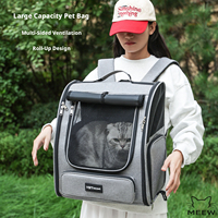 Sac de transport pour animaux de compagnie multi-poches, respirant et pliable, pour petits chats et chiots, voyages en voiture
