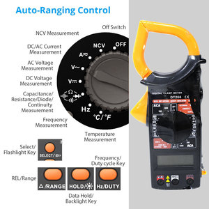 1000A <span class=keywords><strong>AC</strong></span> DC tự động phạm vi hiện tại kẹp đa <span class=keywords><strong>Tester</strong></span> 6000 đếm kỹ thuật số kẹp Meter vạn năng cho <span class=keywords><strong>AC</strong></span> DC điện áp - Product Image 2
