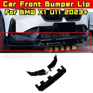 <b>For</b> BMW X1 U11 2023+ <b>Car</b> Front Bumper Lip Splitter <b>Diffuser</b> Body Kit Bumper Guard Protector Cover <b>Car</b> Accessories - Product Image 1