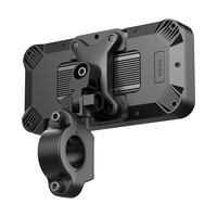 Navigateur GPS pour moto 6,25 pouces avec CarPlay et Android Auto sans fil, étanche IPX7, mémoire 256 Go, F83A