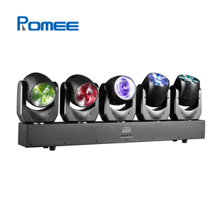 ไฟบาร์เคลื่อนไหว5หัวทอร์นาโด RGBW fullcolor DMX512พร้อมเอฟเฟกต์ไล่ล่าสำหรับงานคอนเสิร์ต DJ ไฟเวที - Product Image 2