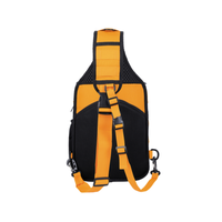 Sac à main en polyester compact et élégant avec fermeture éclair, capacité de 10 L pour portefeuilles et petits objets