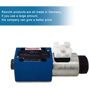 Rexroth Solenoid Directional Control Valve 4WE6Y6X EG24N9K4 <b>V</b> 350 <b>Bar</b> Hydraulic Valve - Product Image 4