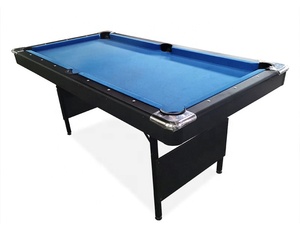 Nhà Máy Bán Trực Tiếp 6ft 7ft Gấp Chân Foldaway Snooker Bàn Bi-a Hộ Gia Đình Bàn Bi-a Có Thể Gập Lại - Product Image 2