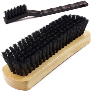 Schwarzes Reinigungsbürsten-Set Weiche Borsten Detailbürste für Autoinnenraum Polster Ledersitze Wildleder Alcantara Sofa - Product Image 2